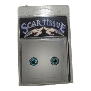 XScartissue Glass Earrings Plugs Men or Women's Size (0G)